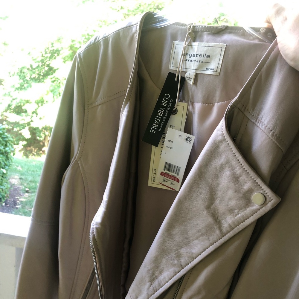Bagatelle Genuine Leather Jacket - Large 💗